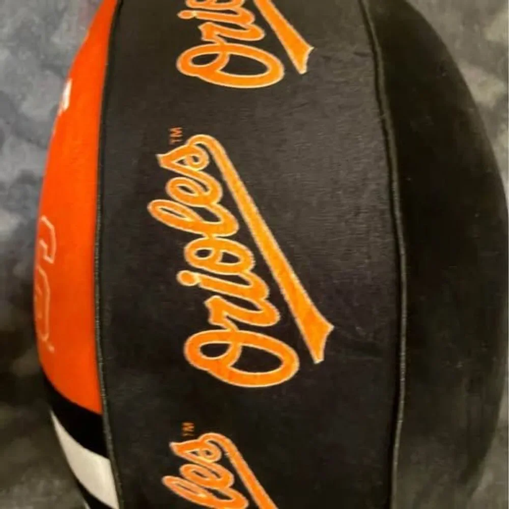 MLB Baltimore Orioles Large “Squishmallow-like” Oval Pillow - NWT